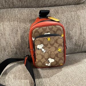 Snoopy Coach small cross body